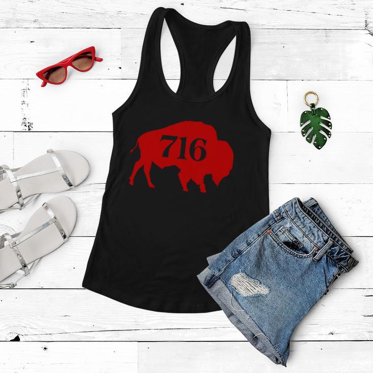 Buffalo 716 New York Football Tshirt Women Flowy Tank