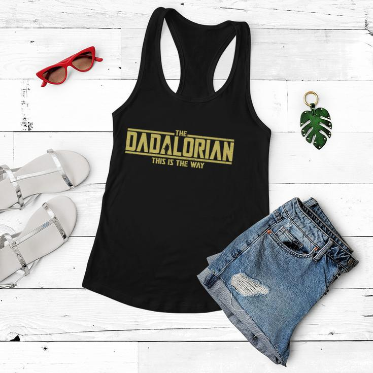 Cool The Dadalorian This Is The Way Women Flowy Tank