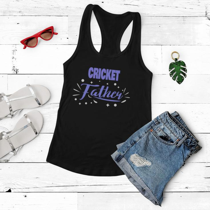 Cricket Father Gift Cricket Player Gift Women Flowy Tank