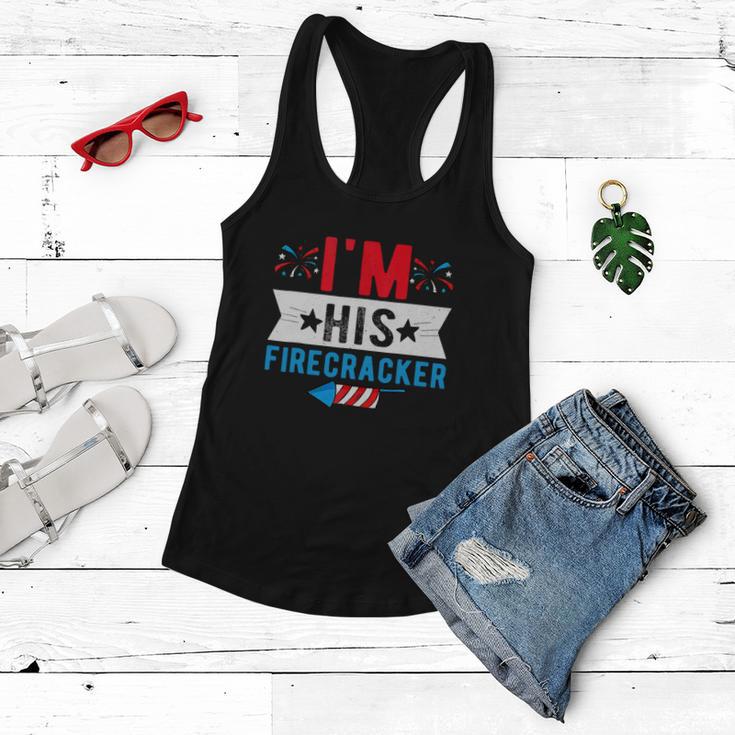 Cute 4Th Of July Matching Couple Women Flowy Tank