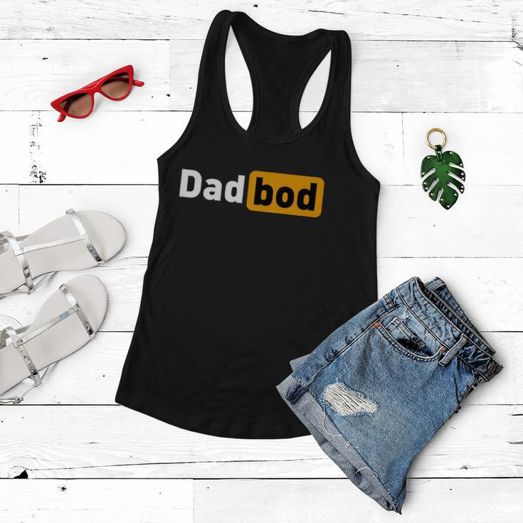 Dad Bod Classic Style Father’S Day Shirt Daddy Tshirt Women Flowy Tank