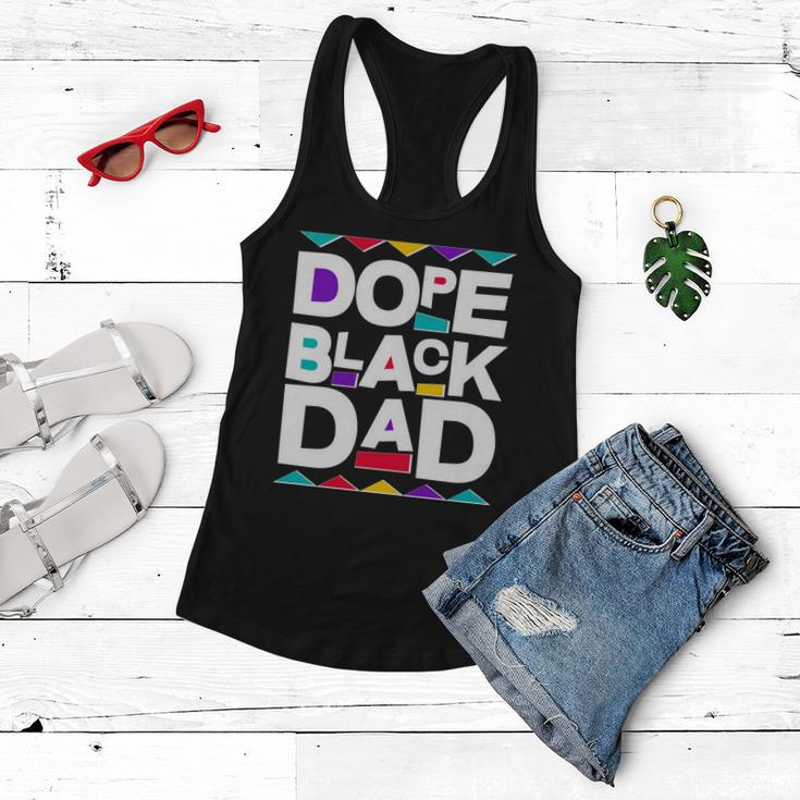 Dope Black Dad V2 Women Flowy Tank