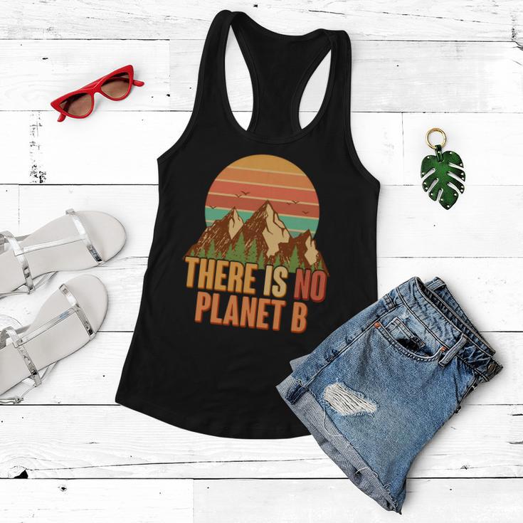 Earth Day There Is No Planet B Women Flowy Tank