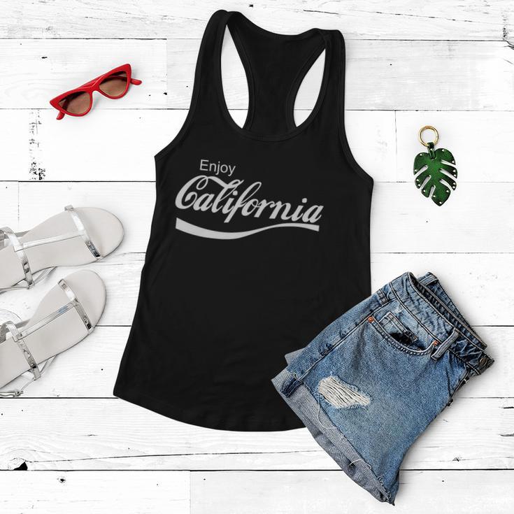 Enjoy California Tshirt Women Flowy Tank