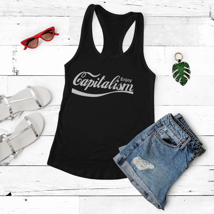 Enjoy Capitalism V2 Women Flowy Tank