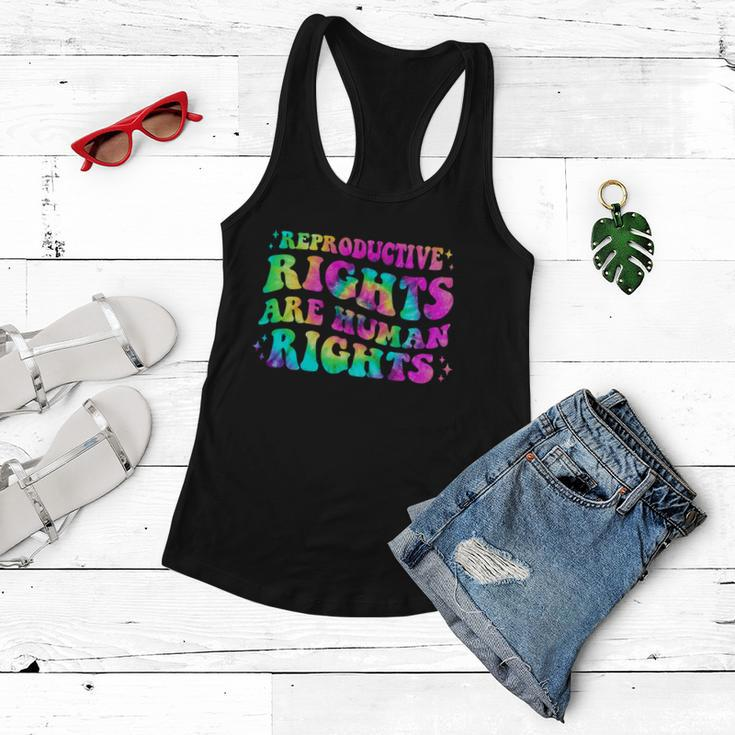 Feminist Aesthetic Reproductive Rights Are Human Rights Women Flowy Tank