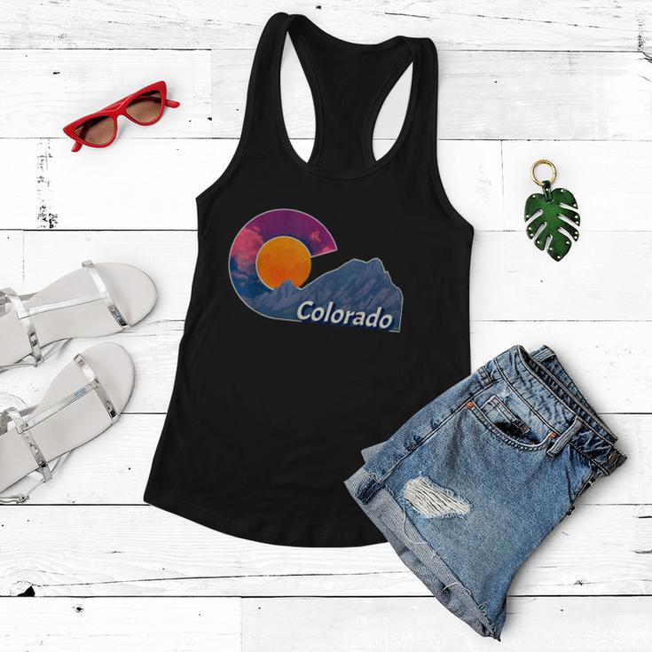 Flag Inspired Colorado Women Flowy Tank