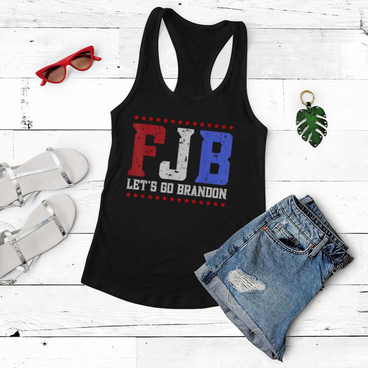 Funny Anti Biden Fjb Lets Go Brandon Joe Biden Chant Design Women Flowy Tank