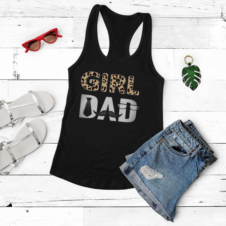 Girl Dad Funny Fathers Day Gift From Wife Daughter Baby Girl Gift Women Flowy Tank