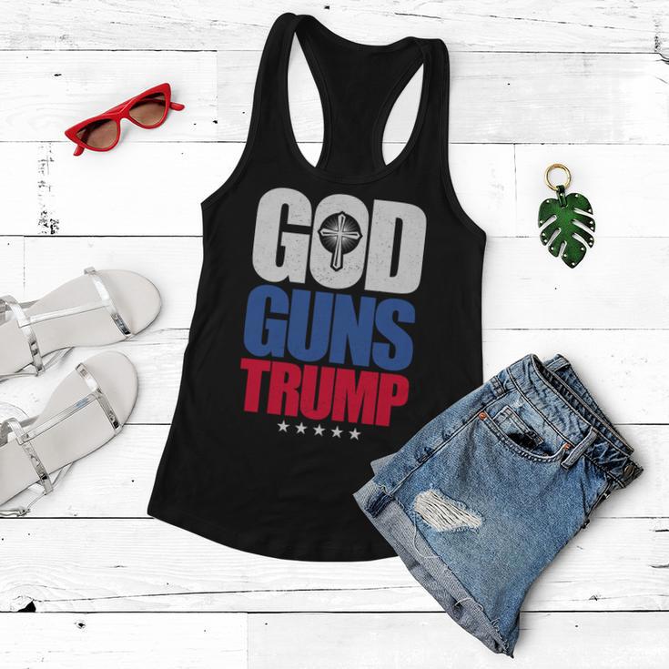 God Guns & Donald Trump V2 Women Flowy Tank