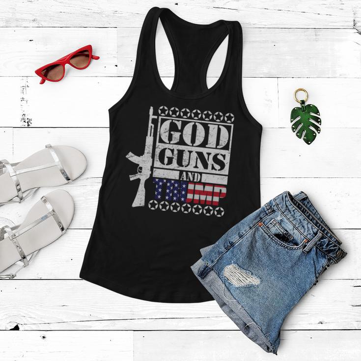 God Guns Trump Tshirt V2 Women Flowy Tank