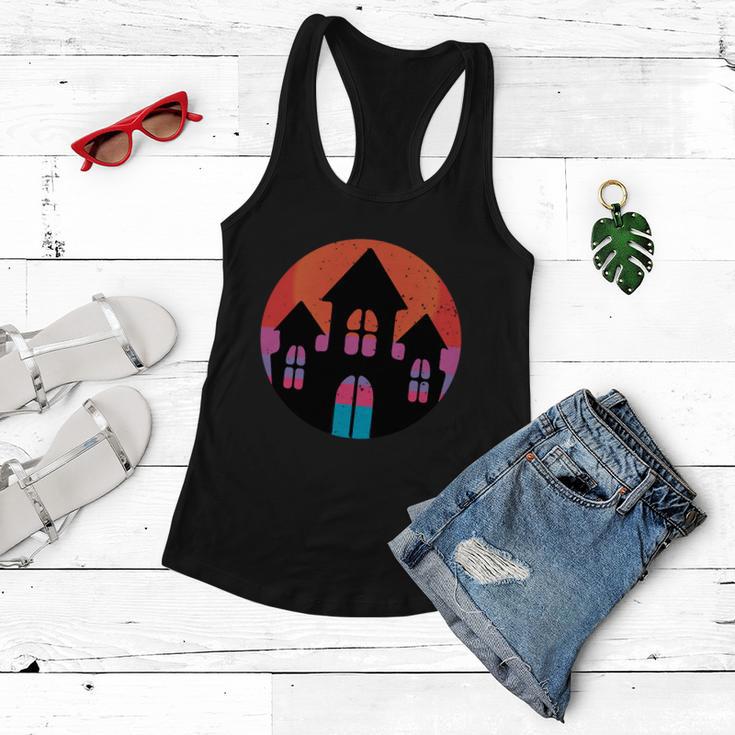 Halloween Castle Funny Halloween Quote Women Flowy Tank