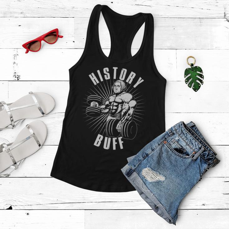 History Buff Funny George Washington Women Flowy Tank