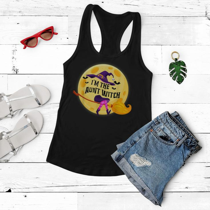 Im The Aunt Witch Halloween Matching Group Costume Women Flowy Tank