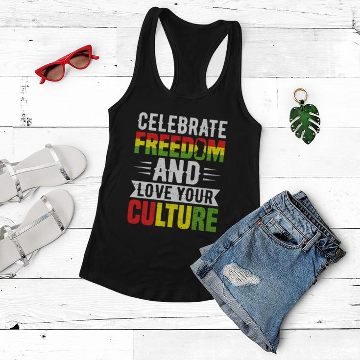 Juneteenth Freedom Day Black History Emancipation Day Gift Women Flowy Tank