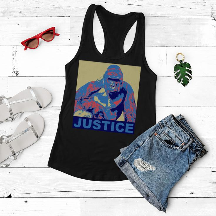 Justice For Harambe Rip Poster Women Flowy Tank