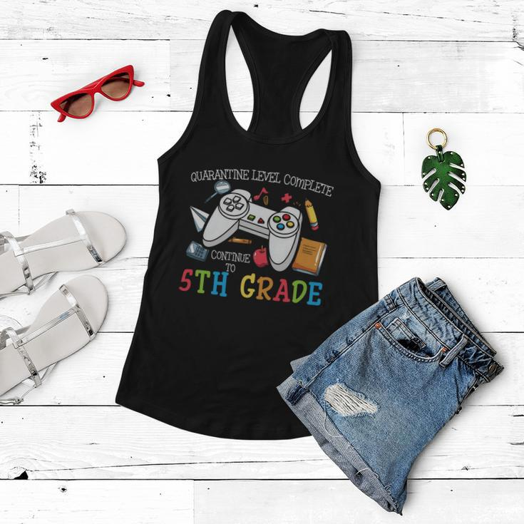 Level Complete 5Th Grade Back To School First Day Of School Women Flowy Tank
