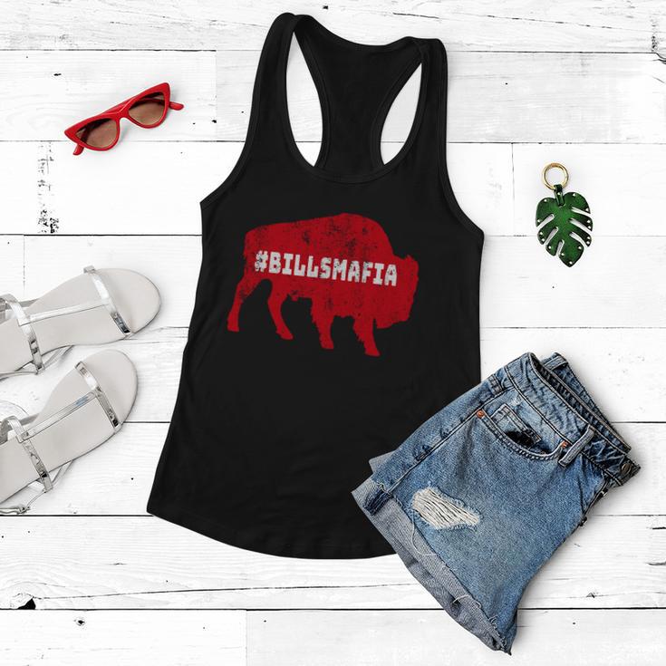 Mafia Buffalo Football Fan Tshirt Women Flowy Tank