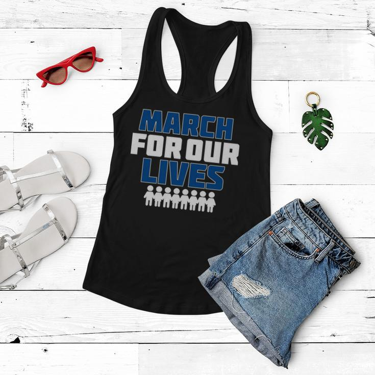 March For Our Lives Gun Control Women Flowy Tank