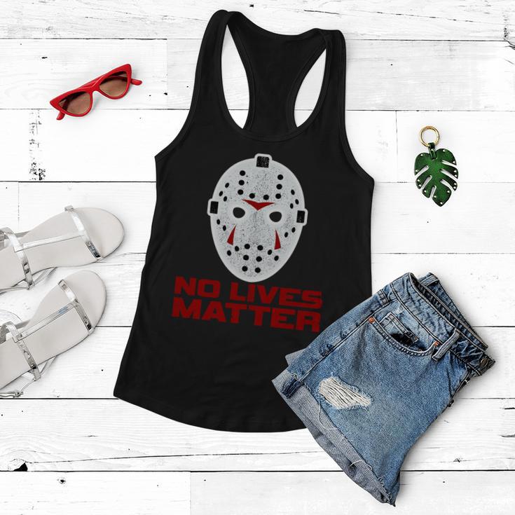 No Lives Matter Scary Halloween Mask Women Flowy Tank