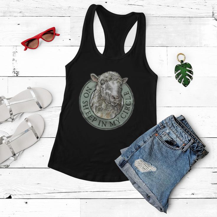 No Sheep In My Circle Women Flowy Tank