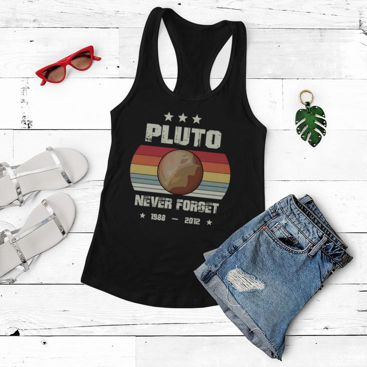 Pluto Never Forget V4 Women Flowy Tank