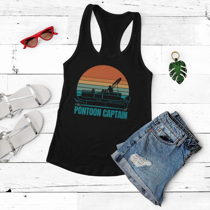 Pontoon Captain V2 Women Flowy Tank