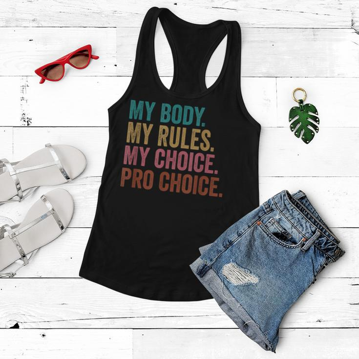 Pro Choice Feminist Rights - Pro Choice Human Rights Women Flowy Tank