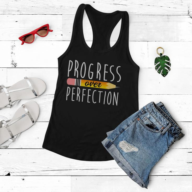Progress Over Perfection Women Flowy Tank