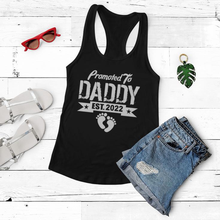 Promoted To Daddy Est Women Flowy Tank