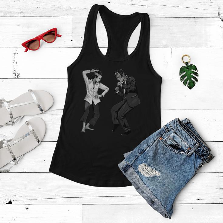 Pulp Frankenstein Dancing Monster Women Flowy Tank