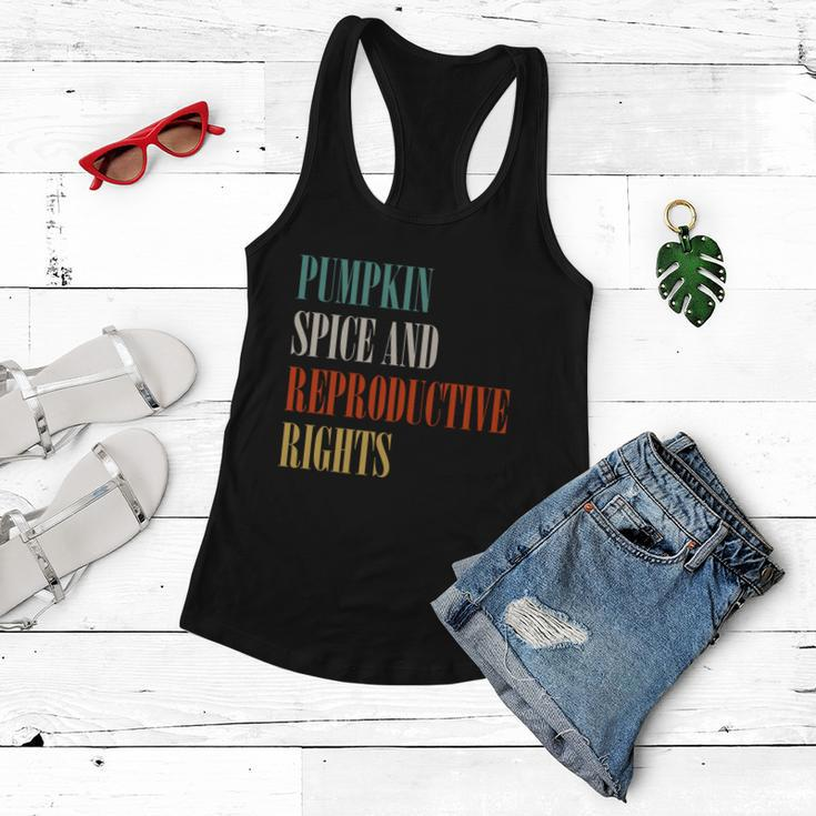 Pumpkin Spice And Reproductive Rights Meaningful Gift V2 Women Flowy Tank