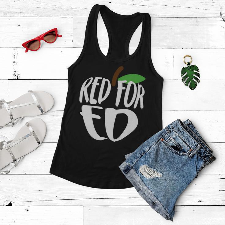 Red For Ed Arizona Teacher Women Flowy Tank