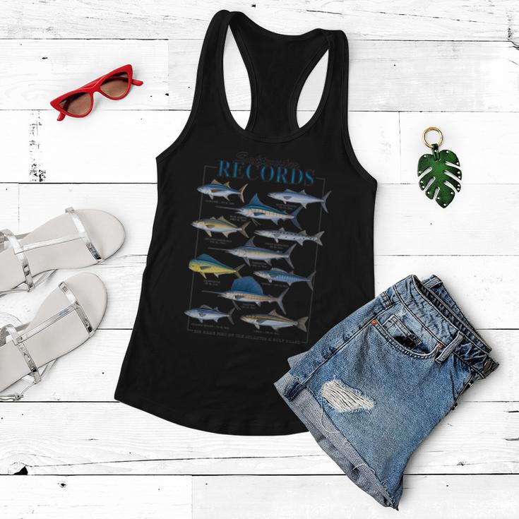 Saltwater Records Fish Of The Atlantic & Gulf Coast Sailfish Women Flowy Tank