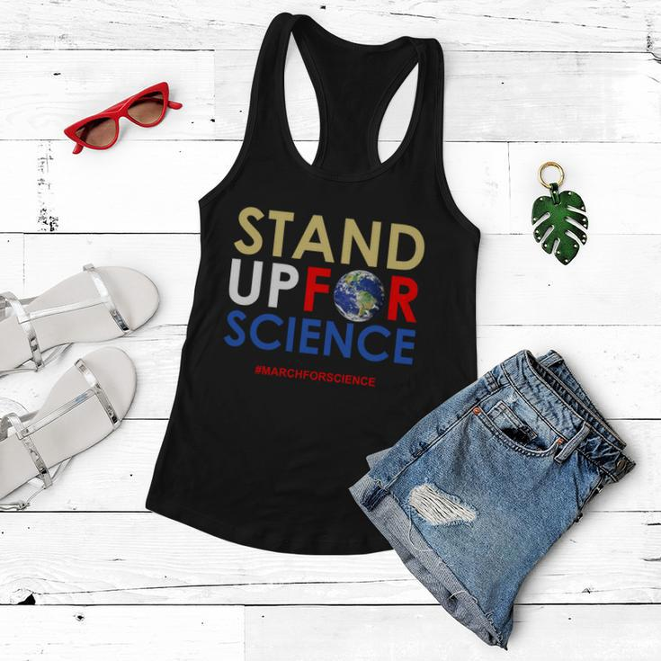 Stand Up For Science March For Science Earth Day Women Flowy Tank