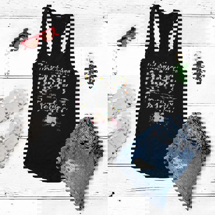 The Best Kind Of Mom Raises A Teacher Women Flowy Tank