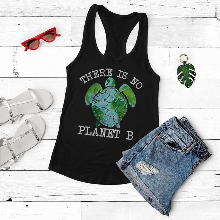 There Is No Planet B Earth Women Flowy Tank