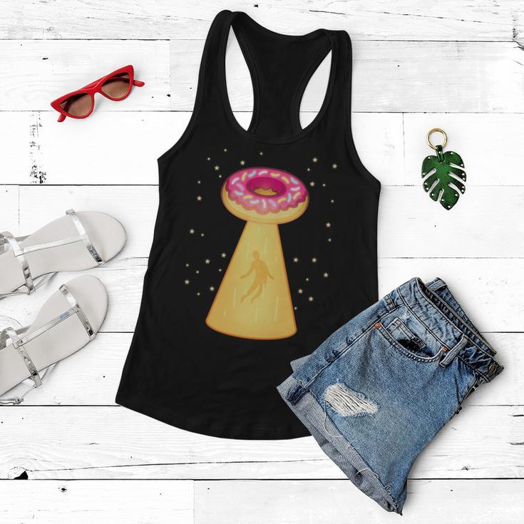 Ufo Donuts Women Flowy Tank