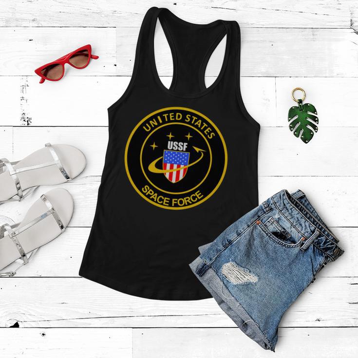 United States Space Force Ussf Tshirt Women Flowy Tank