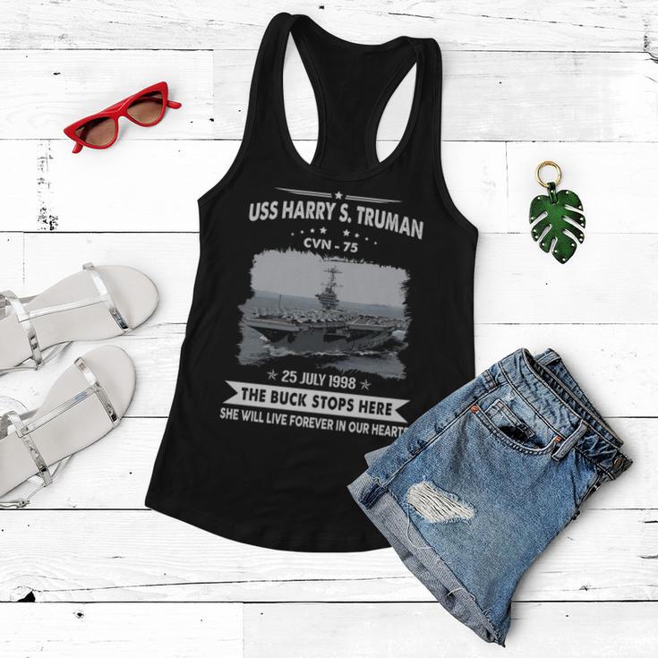 Uss Harry S Truman Cvn V2 Women Flowy Tank