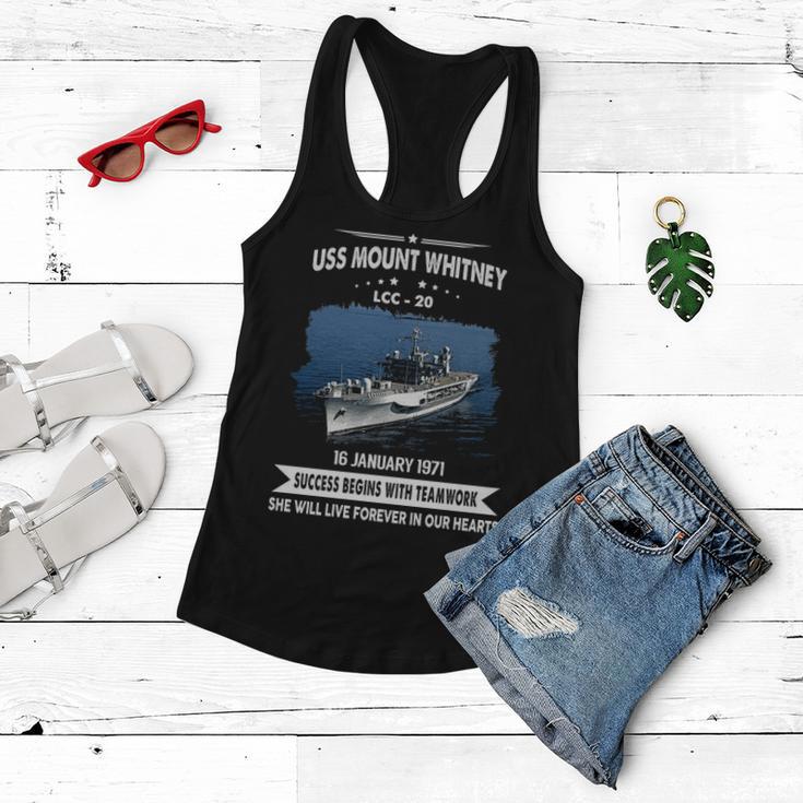 Uss Mount Whitney Lcc V3 Women Flowy Tank