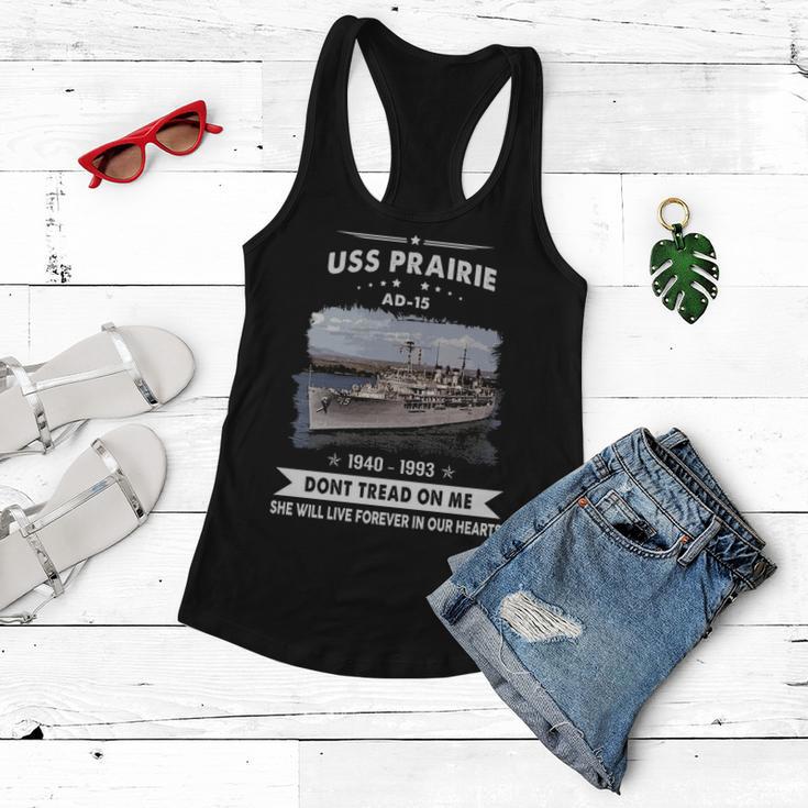 Uss Prairie Uss Ad Women Flowy Tank