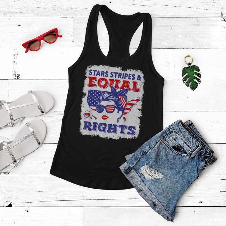 Womens Right Pro Choice Feminist Stars Stripes Equal Rights Women Flowy Tank