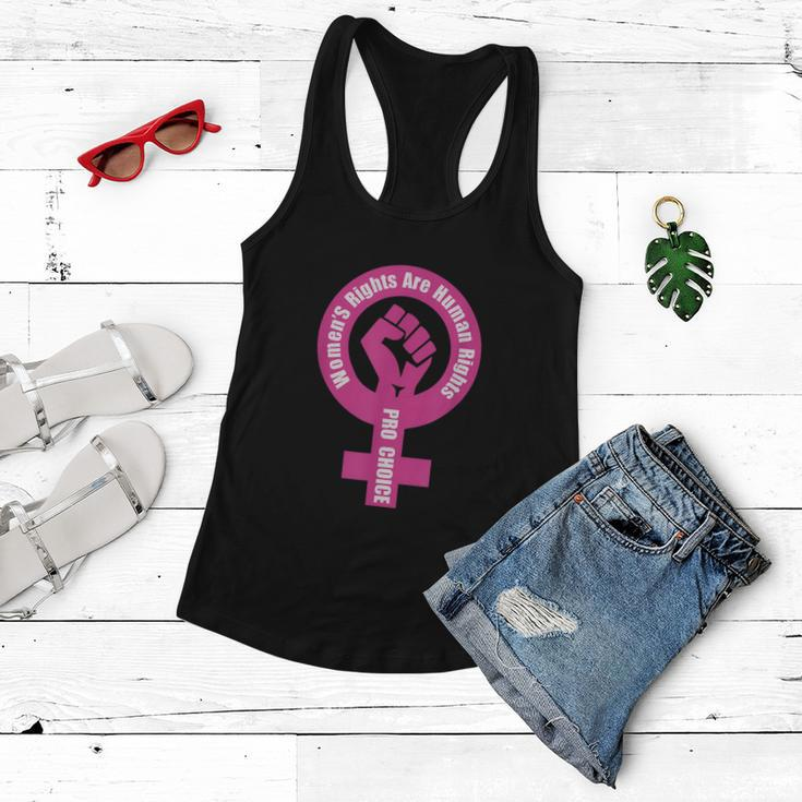 Womens Rights Are Human Rights Pro Choice Women Flowy Tank