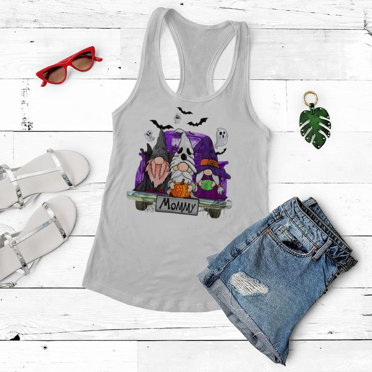 Gnomes Witch Truck Mommy Funny Halloween Costume Women Flowy Tank