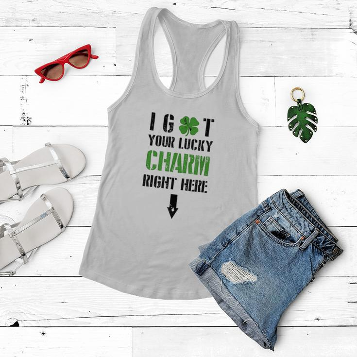 I Got Your Lucky Charm Right Here St Pattys Day V2 Women Flowy Tank