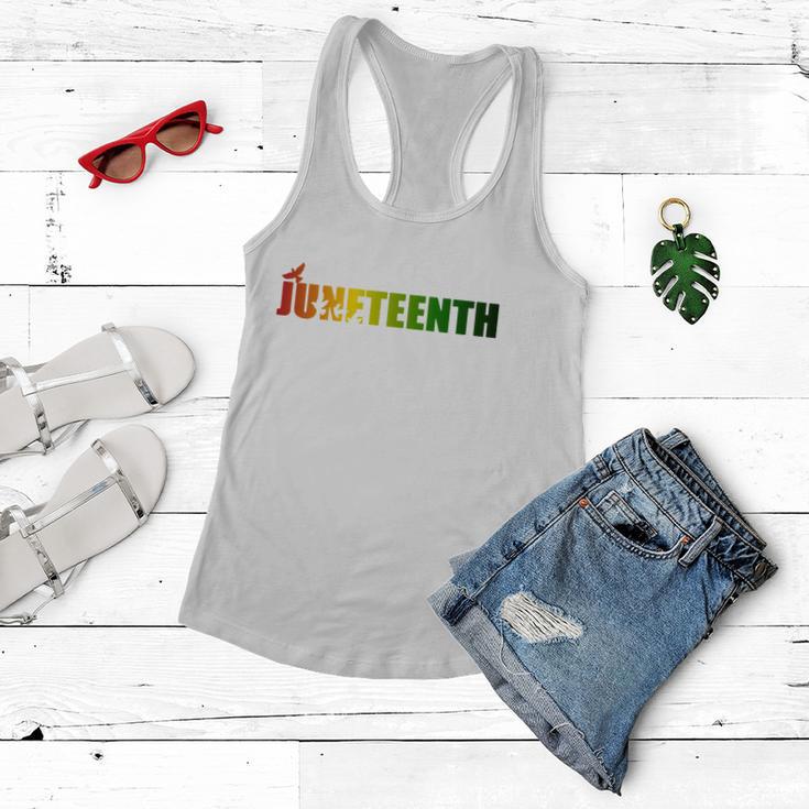 Juneteenth Holiday Logo Women Flowy Tank