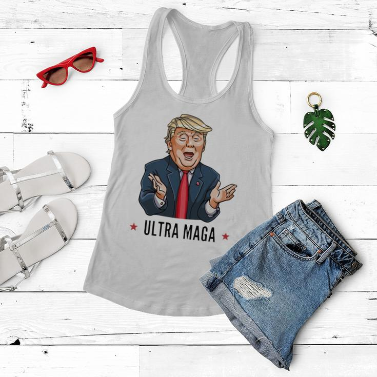 Ultra Maga Eagle Donald Trump Ultra Maga Tshirt Women Flowy Tank