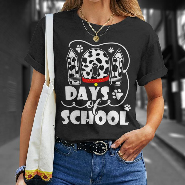 101 Days Of School Dalmatian Logo Unisex T-Shirt Gifts for Her
