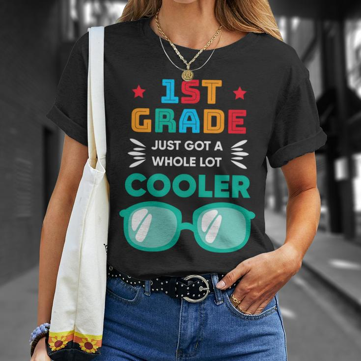 1St Grade Cooler Glassess Back To School First Day Of School Unisex T-Shirt Gifts for Her